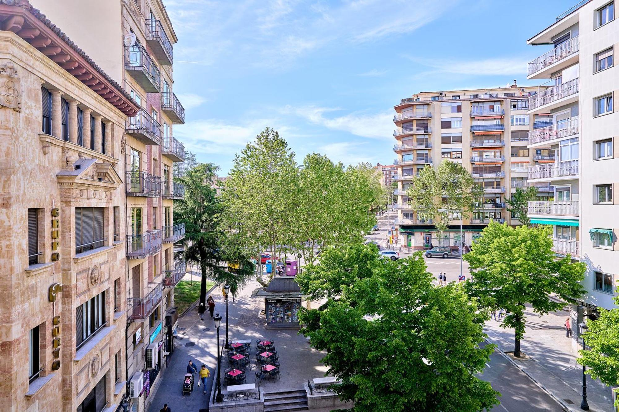 Alojamiento Plaza La Fuente Centro Apartment Salamanca Luaran gambar
